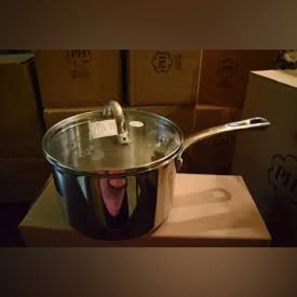 Princess House stainless steel classic 3qt sauce pan